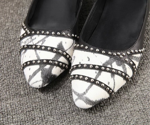 MIUMIU Shallow mouth flat shoes Women--007